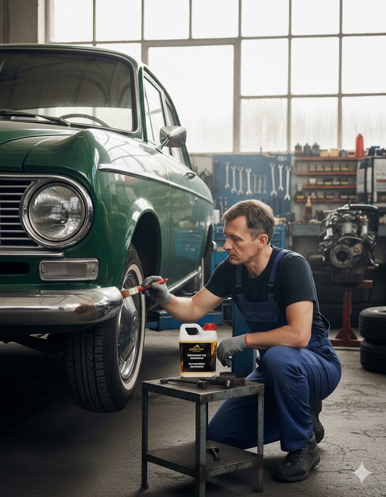 Neutralizator rdzy odrdzewiacz 1 litr AKTIVE BOX AB1201 - obrazek 8