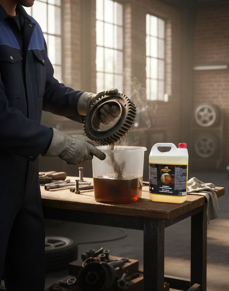 Odrdzewiacz profesjonalny do stali żeliwa metalu 5 litrów AKTIVE BOX AB1203 - obrazek 6