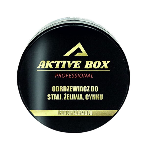 Odrdzewiacz w kremie do stali, żeliwa kwas fosforowy 200 ml AKTIVE BOX AB1208 - obrazek 3
