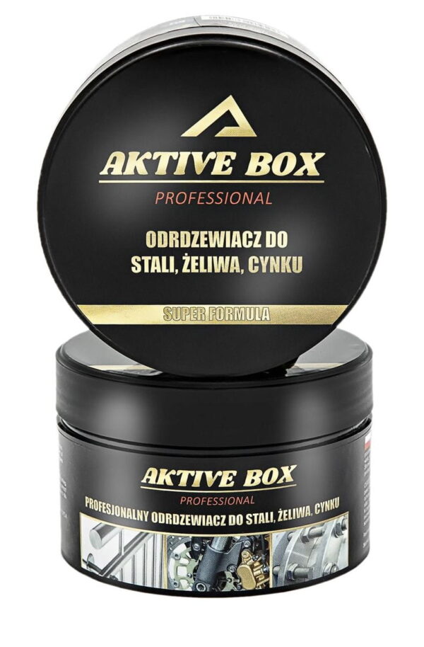 Odrdzewiacz w kremie do stali, żeliwa kwas fosforowy 200 ml AKTIVE BOX AB1208