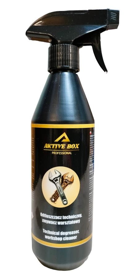 Odtłuszczacz techniczny zmywacz warsztatowy 500 ml AKTIVE BOX AB1204