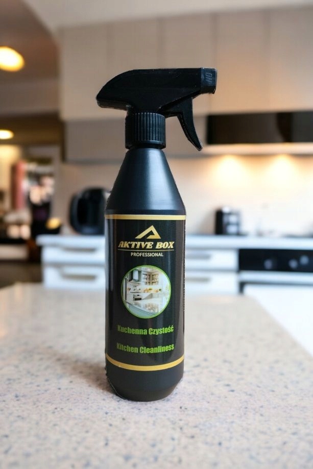 Skuteczny środek do czyszczenia kuchni 500 ml (blaty, kuchenki, zlewy) AKTIVE BOX Kitchen Clean AB1217 - obrazek 6