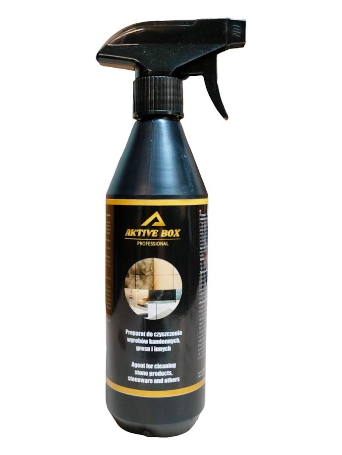 Preparat do Czyszczenia Kamienia, Gresu, Płytek Ceramicznych 500 ml AKTIVE BOX AB1205